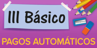 Tercero Básico—Por Mes Pagos Automáticos